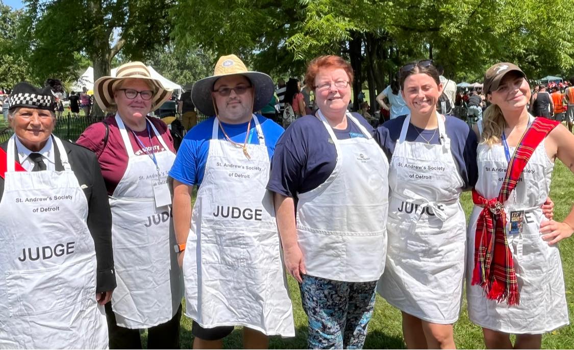 Christy Haradean  (Shortbread Chair,) Karen El Wood, Patrick Sommers, Linda Sugars, Elyssa Selden and Madison Sabo.