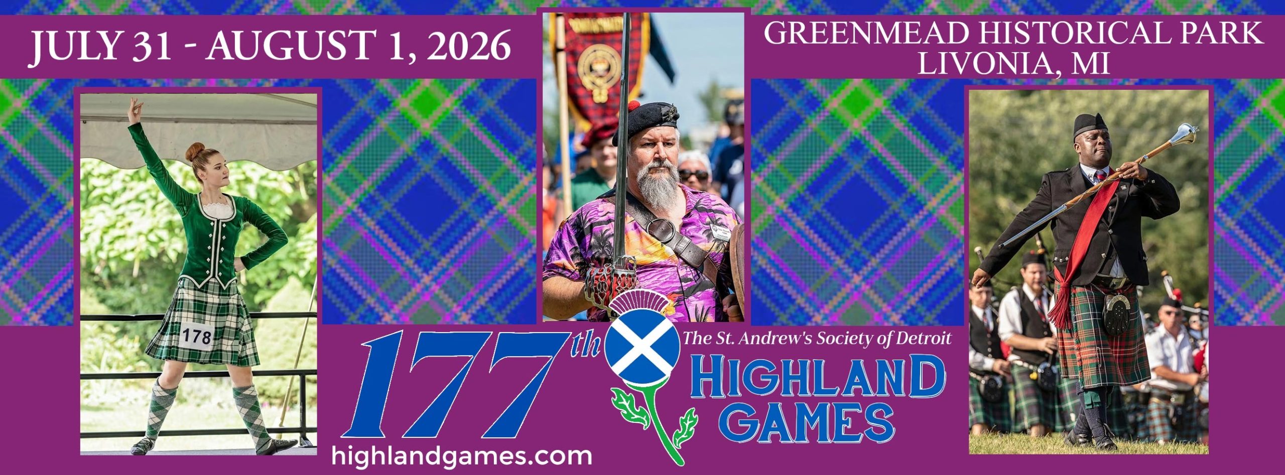 Highland Games Facebook Banner Highland Games Facebook Banner